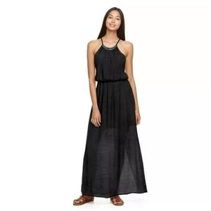 NWT - Black Maxi Dress Size Medium
